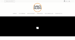 Desktop Screenshot of maosushi.com.ar